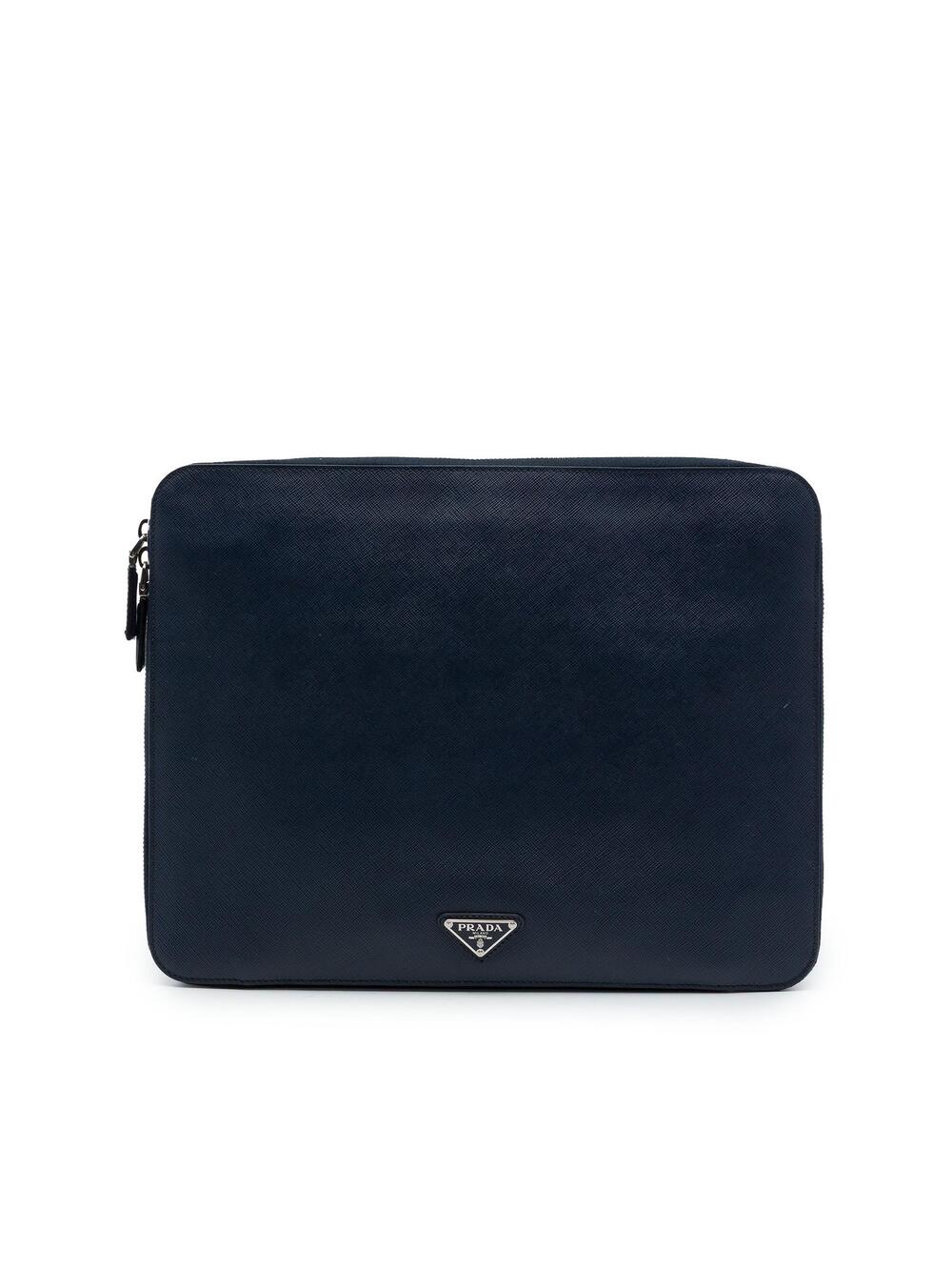 Prada Saffiano Laptop Case Pre-Loved #349079P44B